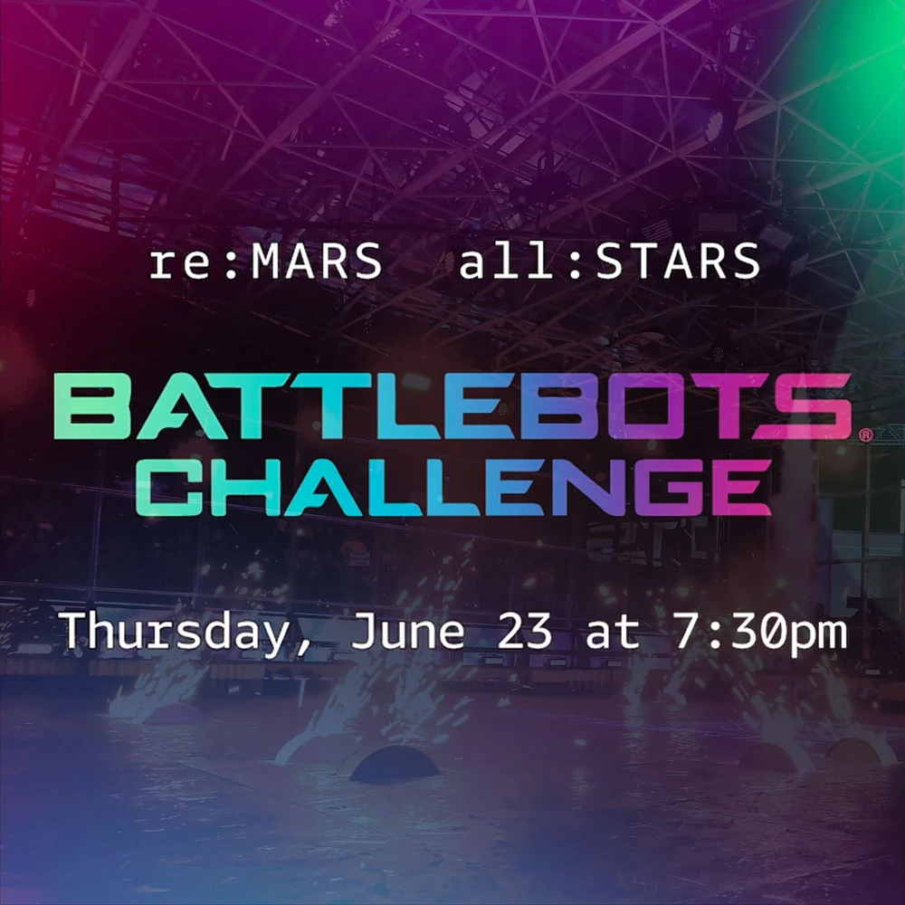 re:MARS all:STARS BattleBots Challenge Logo
