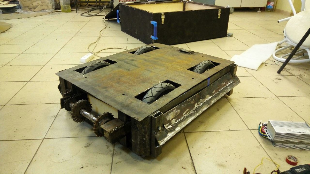 Competitor "Bender" at Bronebot Moscow 2017