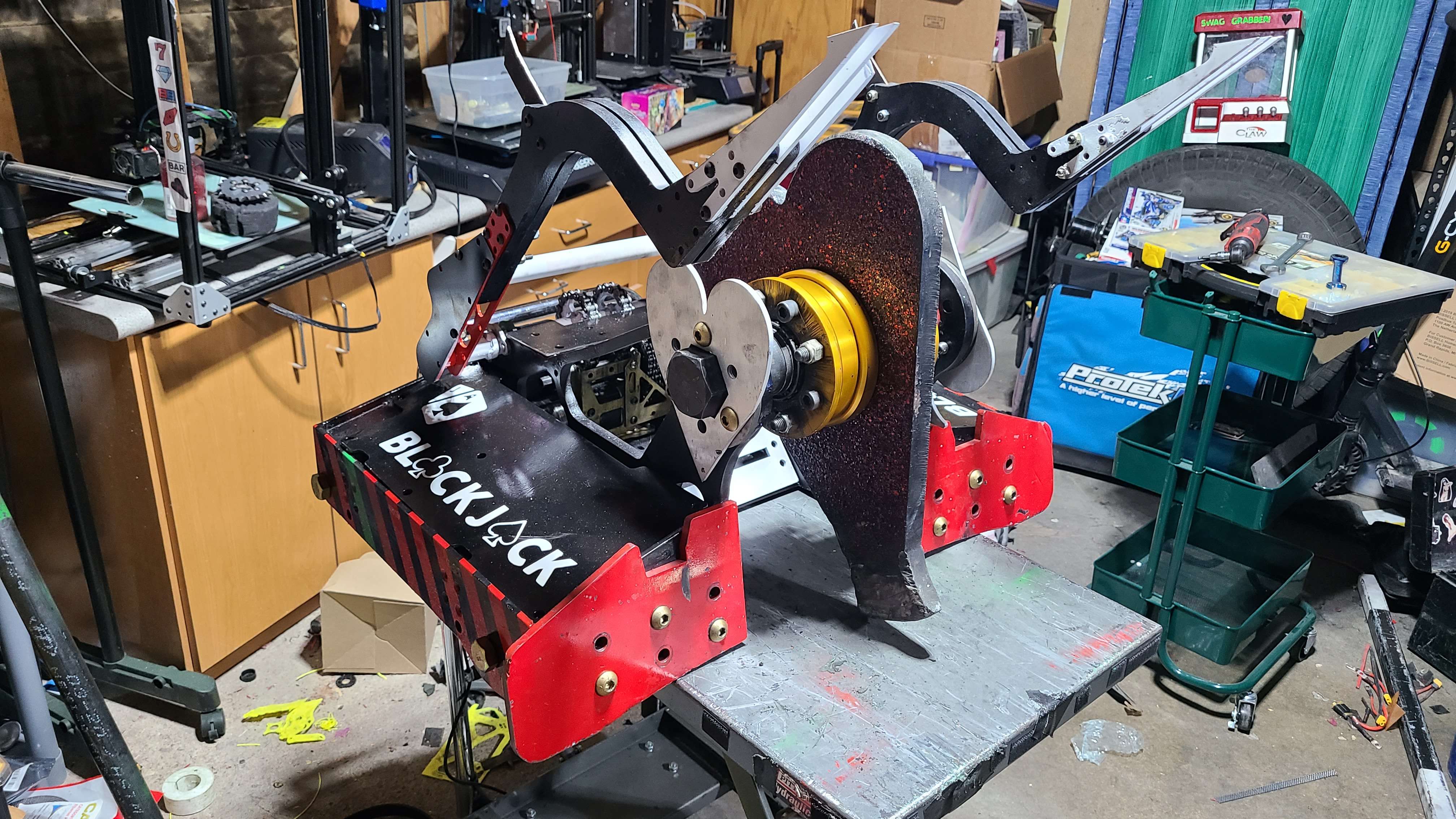 Competitor "BlackJack" at RoboGames 2024 (Select Fights Only)