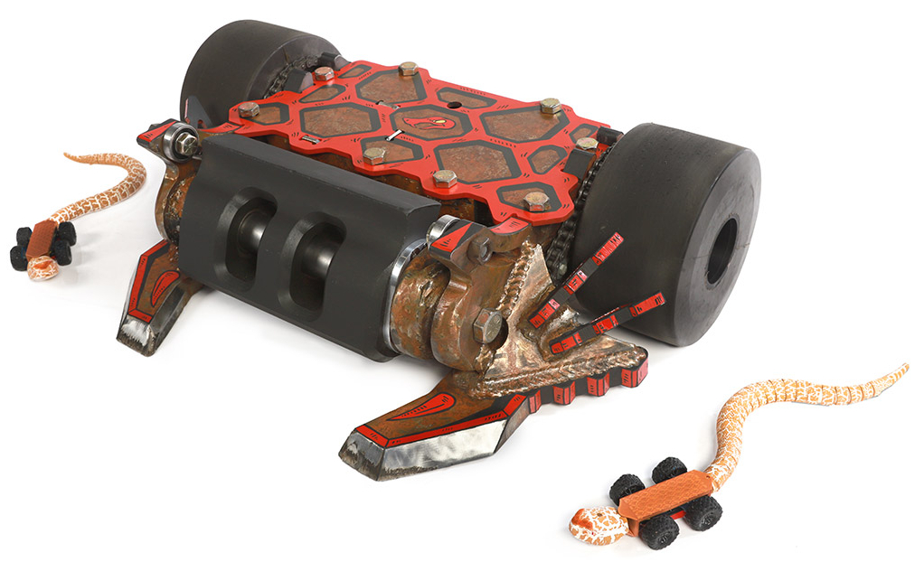 Competitor "Copperhead" at BattleBots 2020 (Select Fights Only)