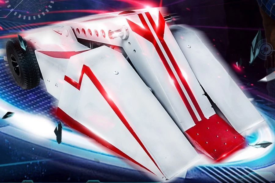 Competitor "撼地奔牛" at This is Fighting Robots