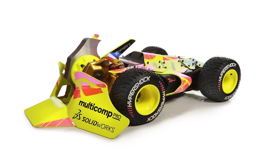 Competitor "HyperShock" at re:MARS all:STARS BattleBots Challenge