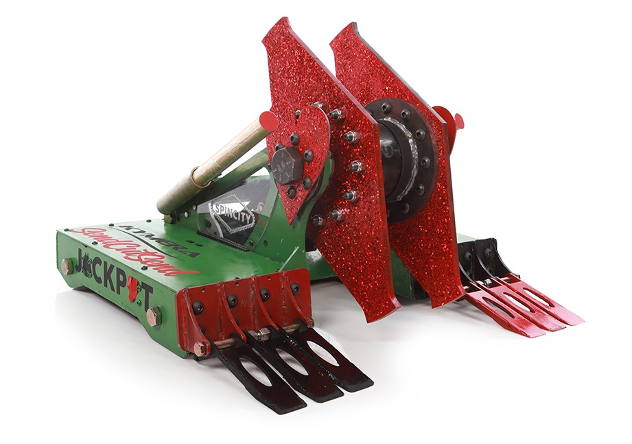Competitor "JackPot" at re:MARS all:STARS BattleBots Challenge