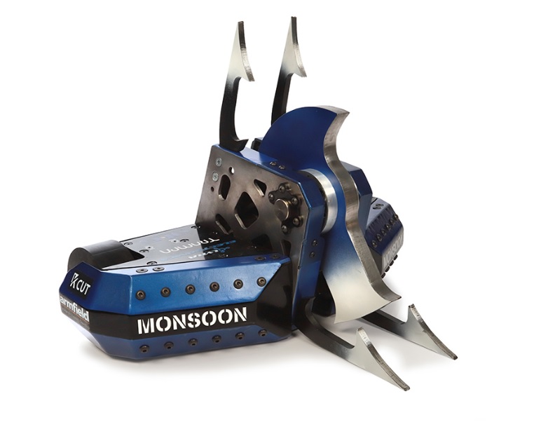 Competitor "Monsoon" at BattleBots 2022 (Select Fights Only)