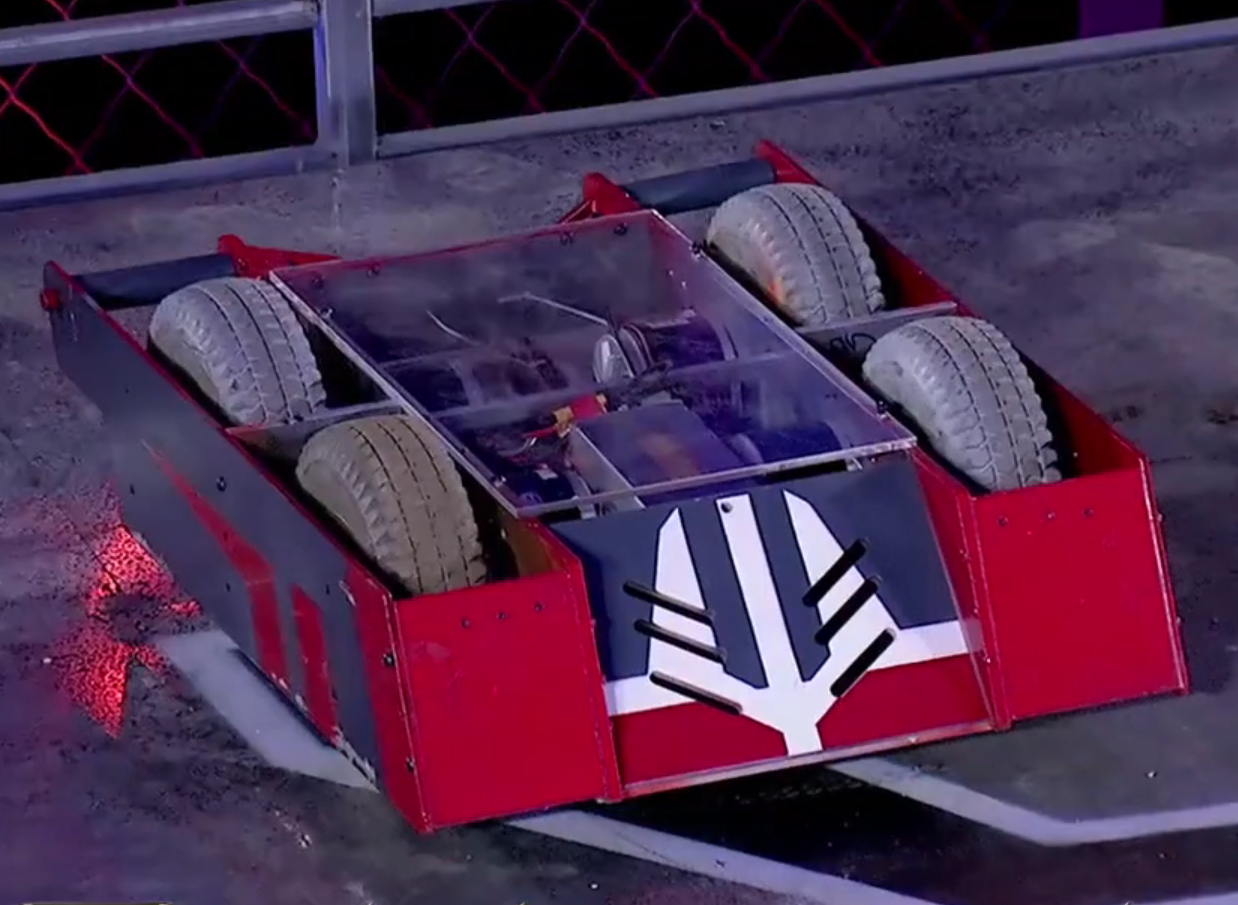 Clash Bots Sumo Robot - Red